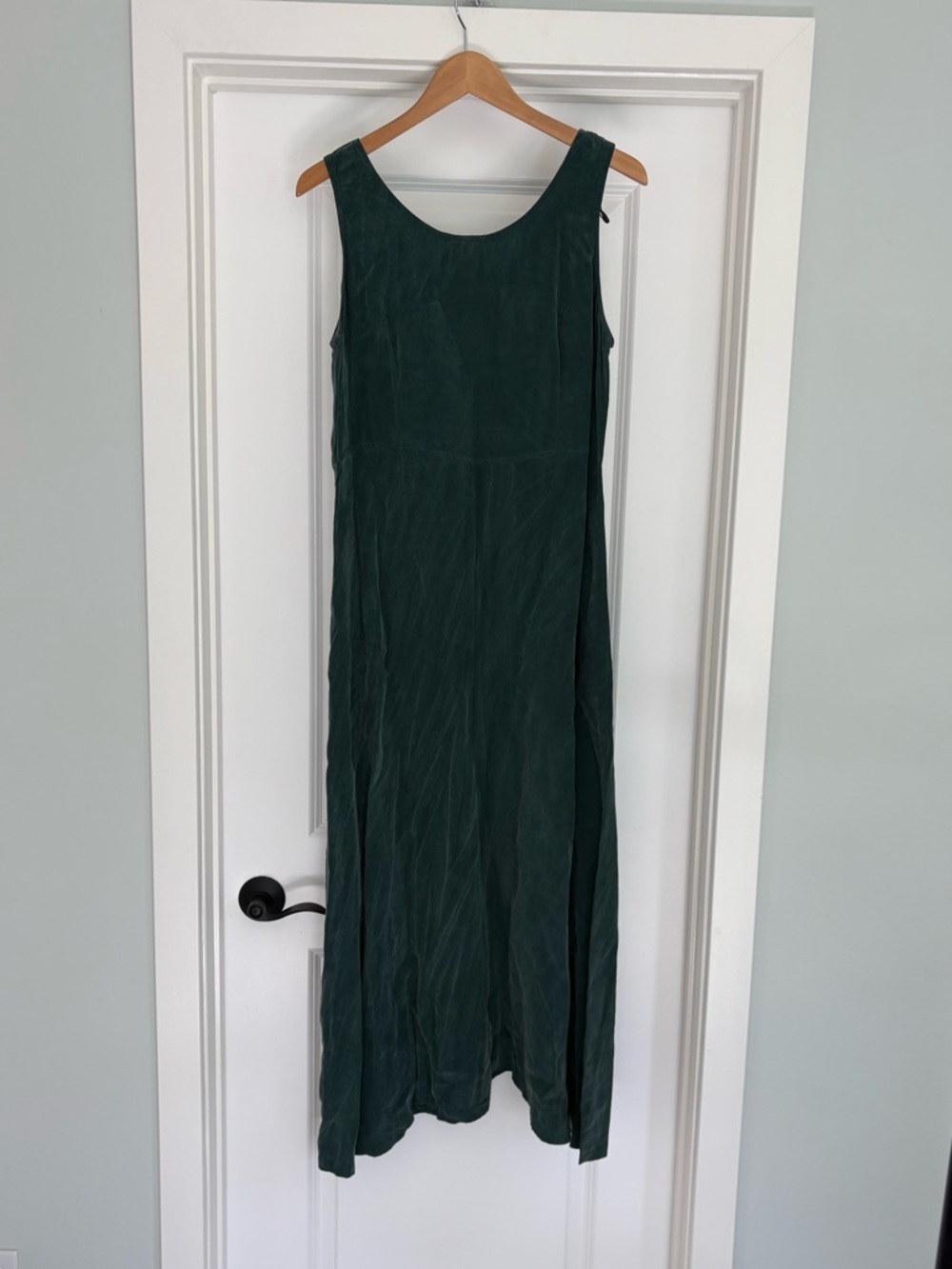 VTG Rabbit Rabbit Rabbit Design Velvet Maxi Dress 16 Renaissance - Picture 4 of 7